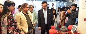 Thesis exhibition inaugurated at PU CAD